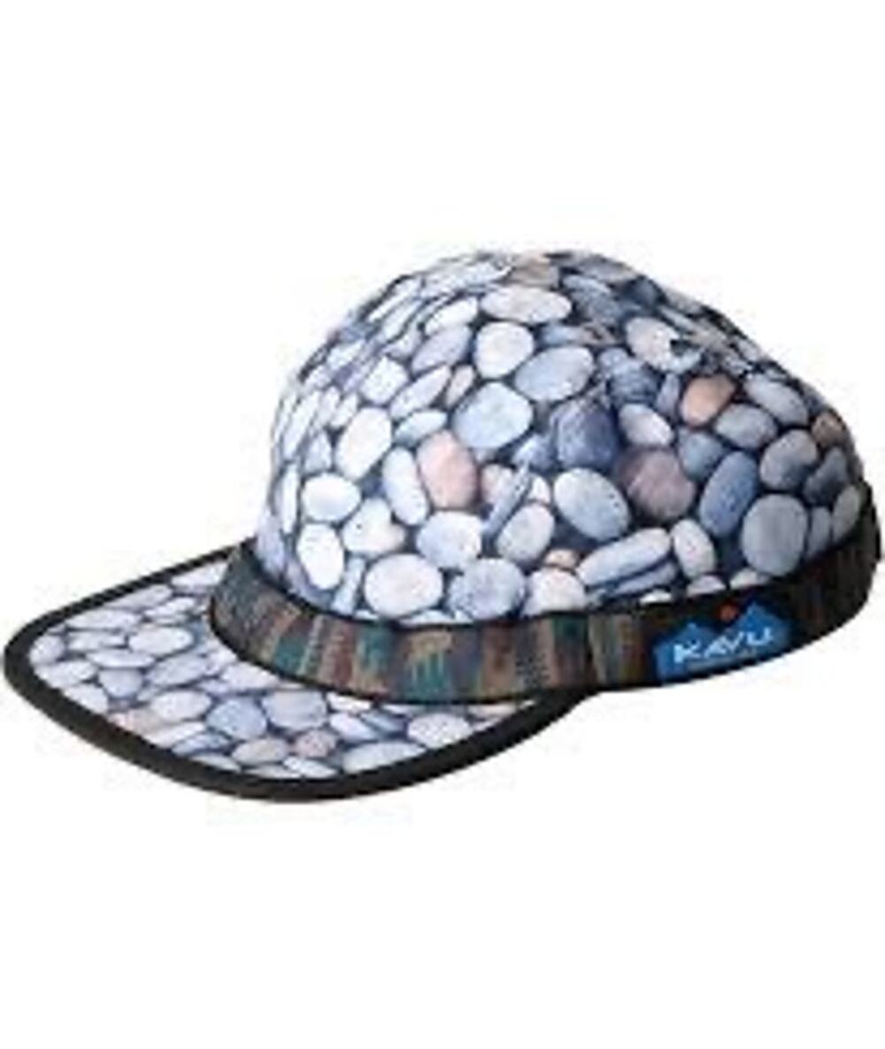 KAVU Synthetic Strapcap in the "River Bed" Pattern Size L Hat Water Resistant